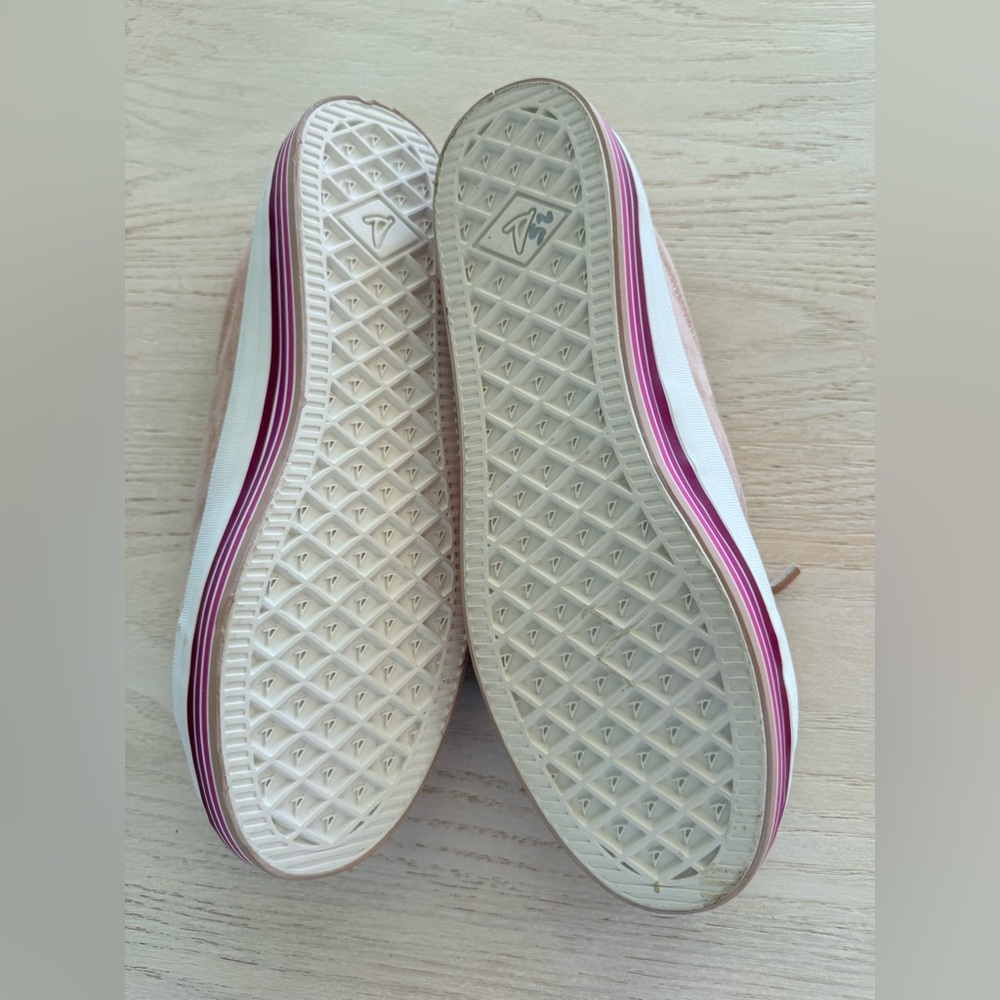 Sperry Women's Pink Leather Sneakers - Picture 4 of 7